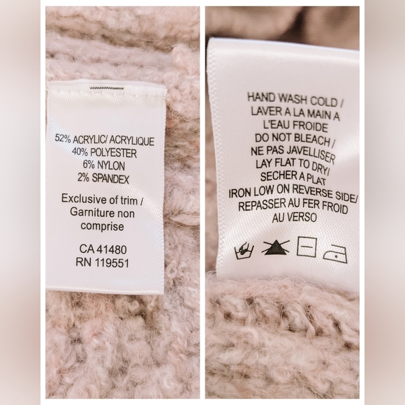 Gentle Fawn Tara Pullover in Blush Size M - Picture 8 of 8